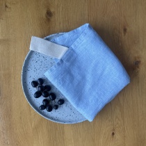 Linane väike rätik, sinine